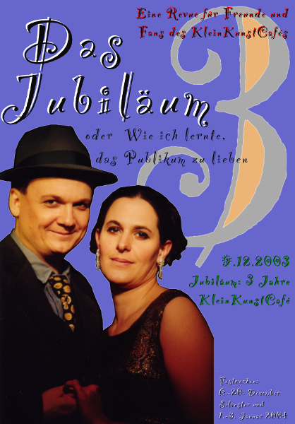 Jubiläum - Plakat